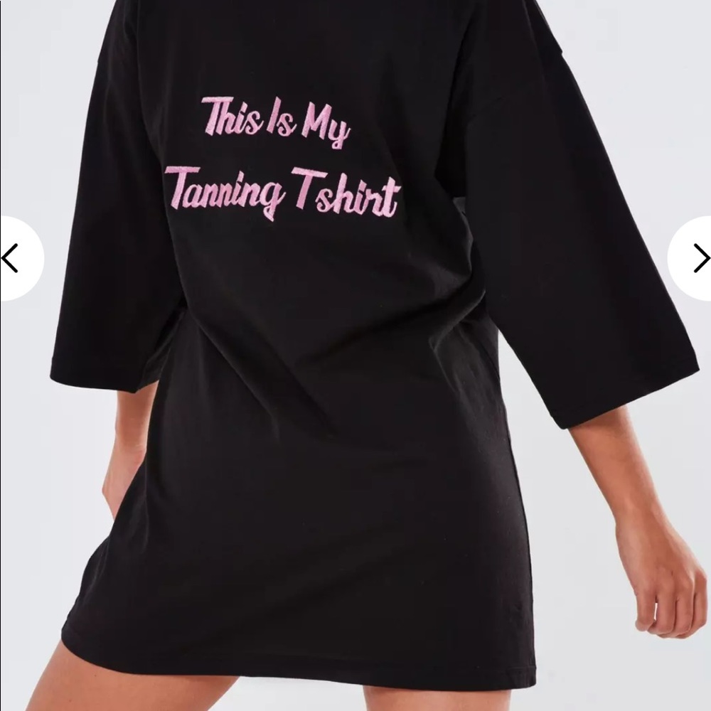 Misguided tanning T-shirt